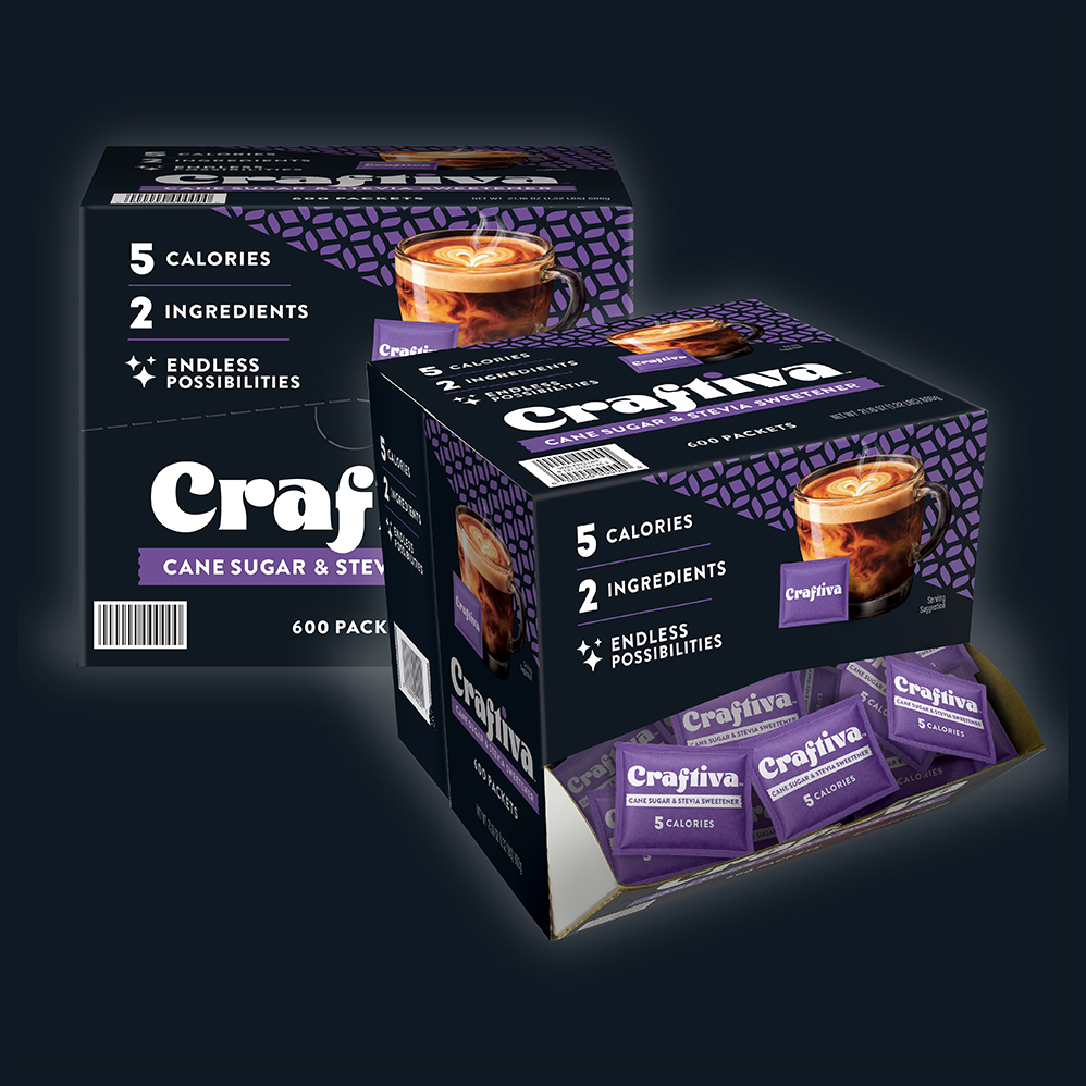 Craftiva™ Sweetener Packets, 600 count