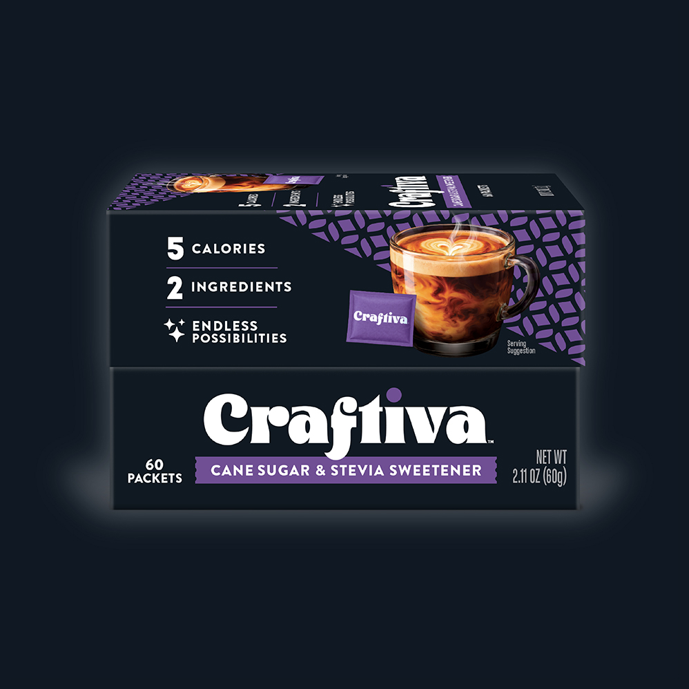 Craftiva™ Sweetener Packets, 60 count